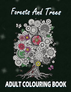 Front cover_Forests and Trees Adult Colouring Book