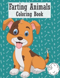 Front cover_Farting Animals Coloring Book