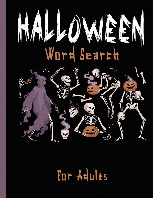 Couverture_Halloween Word Search For Adults