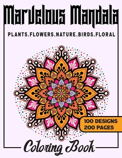 Front cover_Marvelous Mandala Coloring Book