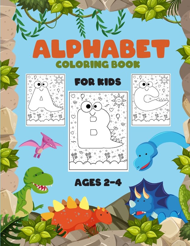 Couverture_Alphabet Coloring Book for Kids Ages 2-4