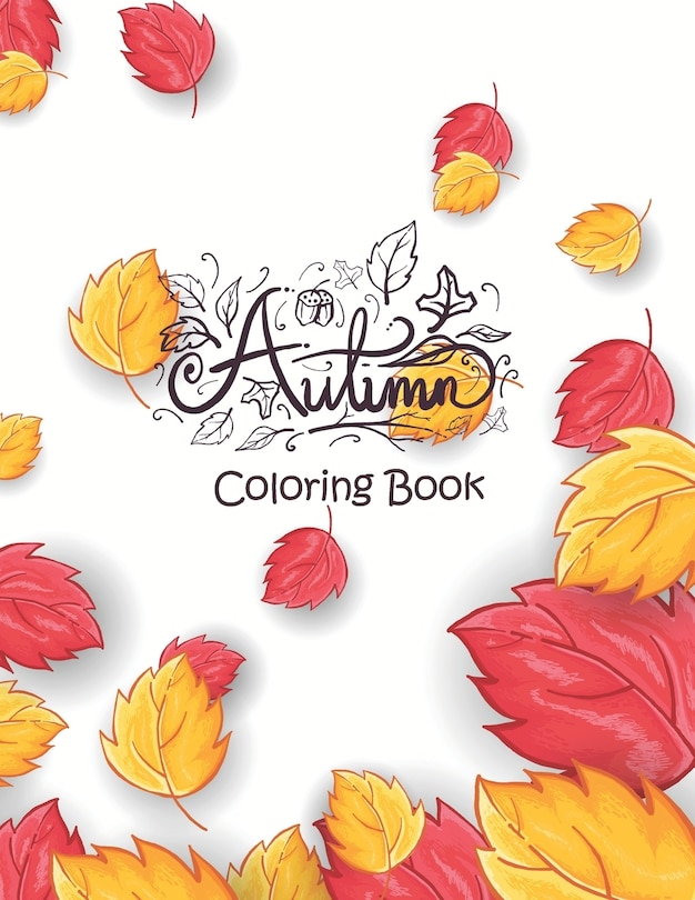 Front cover_Autumn - Coloring Book