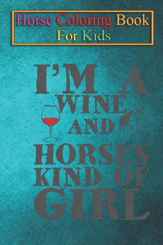 Couverture_Horse Coloring Book For Kids