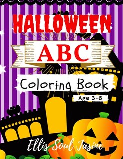 Couverture_Halloween ABC Coloring Book Age 3-6