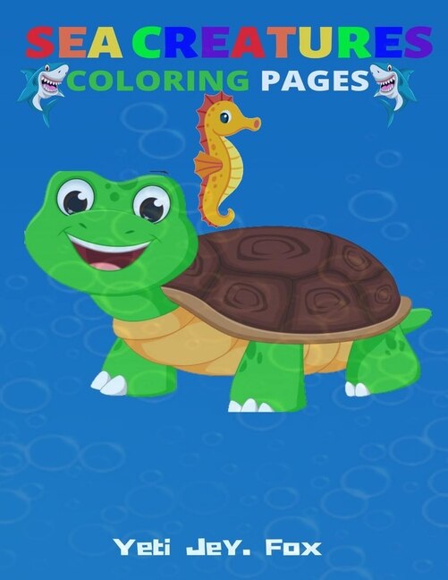 Couverture_Sea Creatures Coloring Pages
