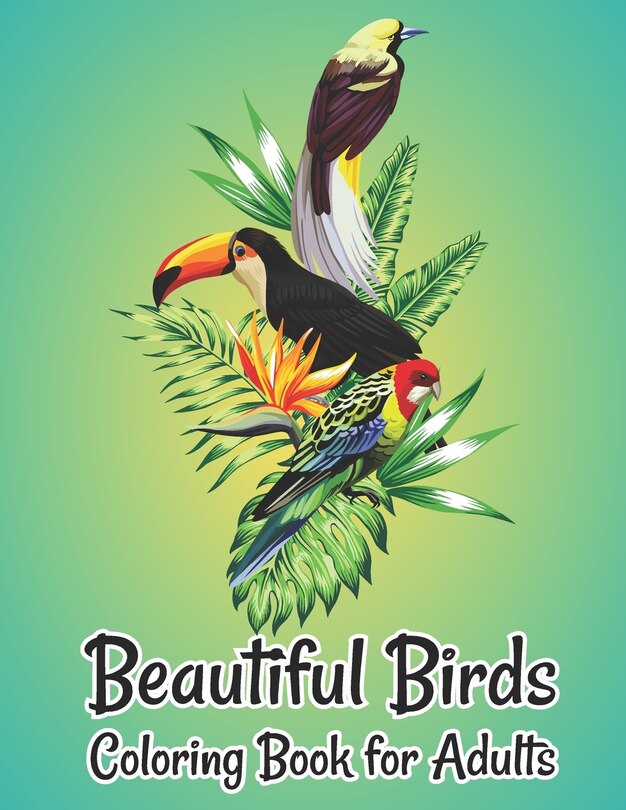Couverture_Beautiful Birds Coloring Book for Adults