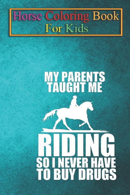 Couverture_Horse Coloring Book For Kids