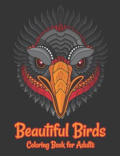 Front cover_Beautiful Birds Coloring Book for Adults