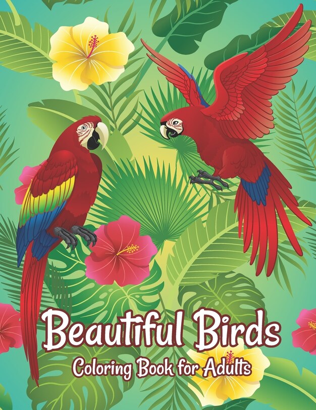 Couverture_Beautiful Birds Coloring Book for Adults