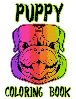 Front cover_Puppy Coloring Book