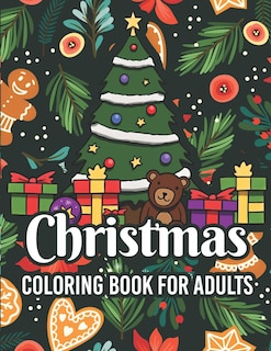 Couverture_Christmas coloring book for adults
