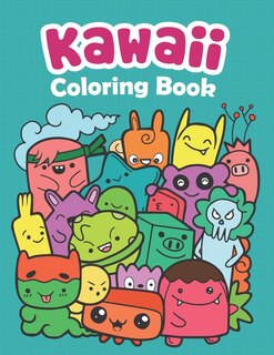 Front cover_Kawaii Coloring Book