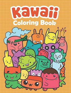 Front cover_Kawaii Coloring Book