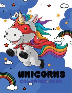Couverture_Unicorns coloring book