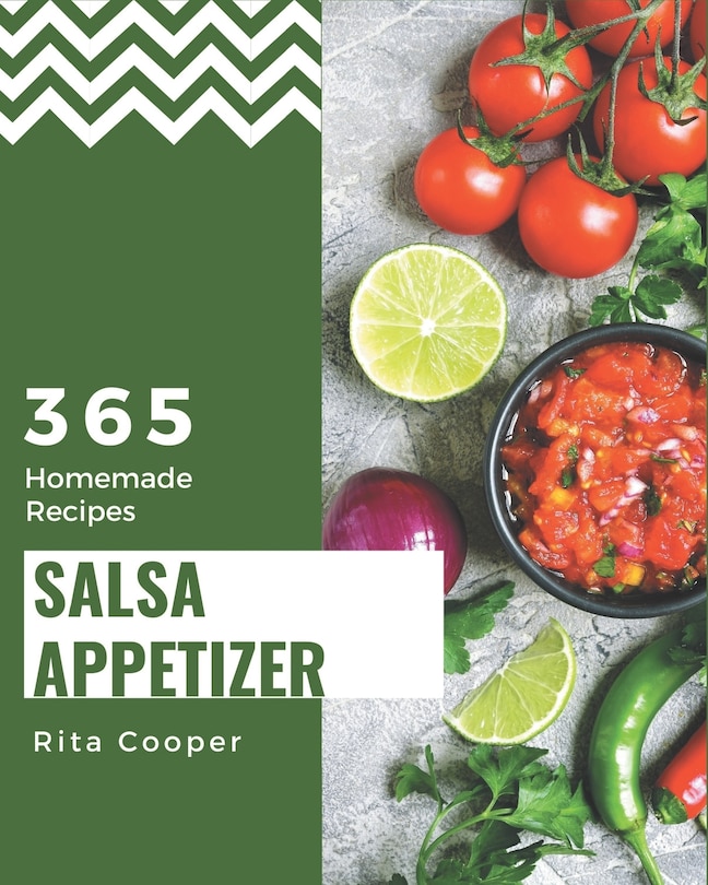 Front cover_365 Homemade Salsa Appetizer Recipes