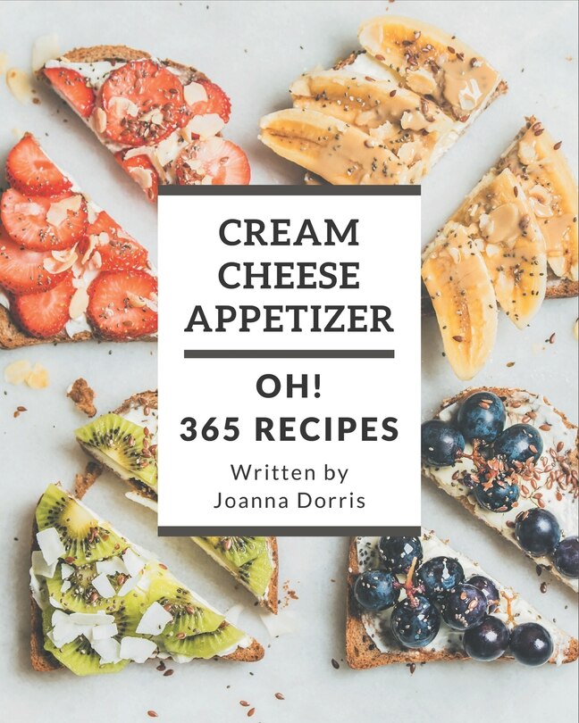 Couverture_Oh! 365 Cream Cheese Appetizer Recipes