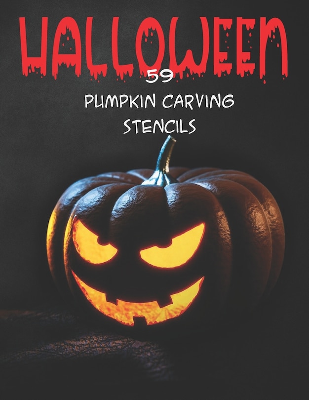 Couverture_Halloween 59 Pumpkin Carving Stencils