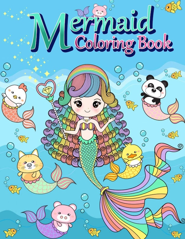 Couverture_Mermaid Coloring Book