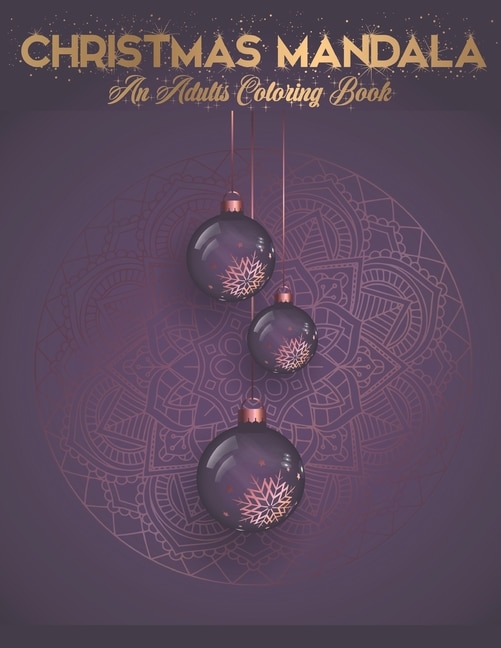 Couverture_Christmas Mandala An Adult Coloring Book