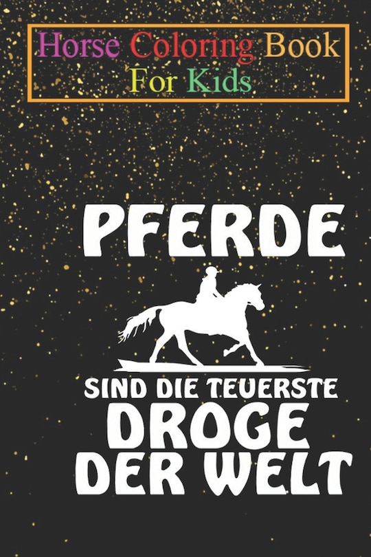 Couverture_Horse Coloring Book For Kids
