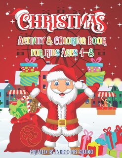 Couverture_Christmas Activity Book for Kids ages 4-8