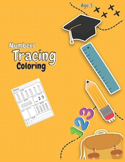 Couverture_Number Tracing Coloring Book