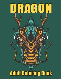 Front cover_Dragon Adult Coloring Book