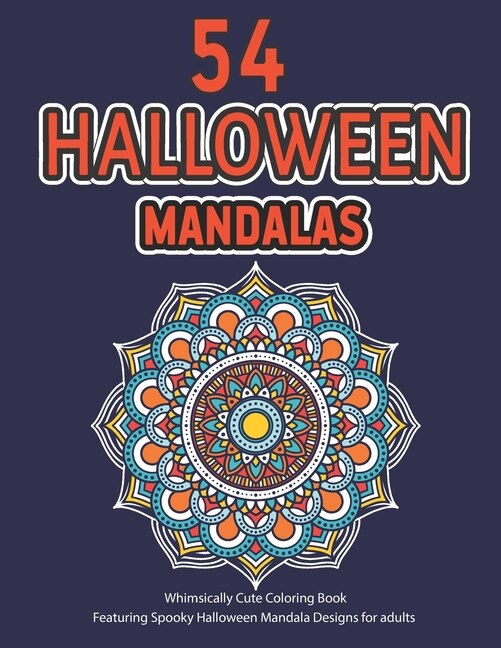 Couverture_54 Halloween Mandalas