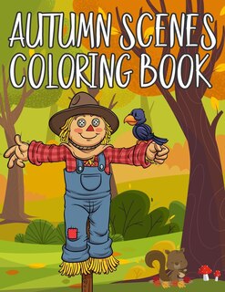 Couverture_Autumn Scenes Coloring Book