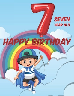 Front cover_7 Seven Year Old Happy Birthday