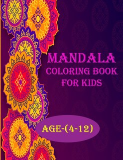 Couverture_Mandala Coloring Book For Kids