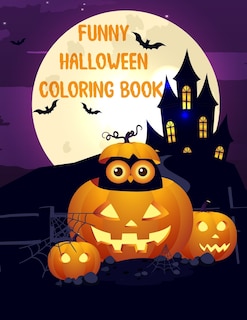 Front cover_Funny Halloween Coloring Book
