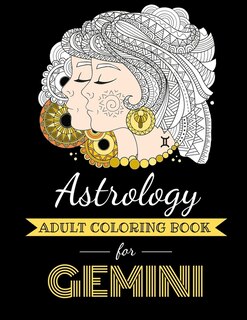 Couverture_Astrology Adult Coloring Book for Gemini