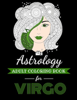 Couverture_Astrology Adult Coloring Book for Virgo