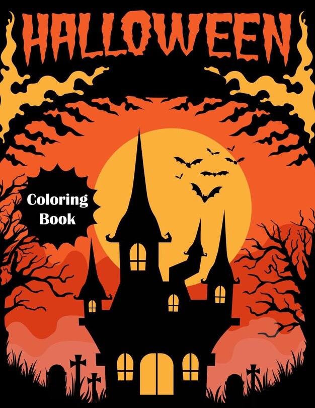 Front cover_Halloween Coloring Book