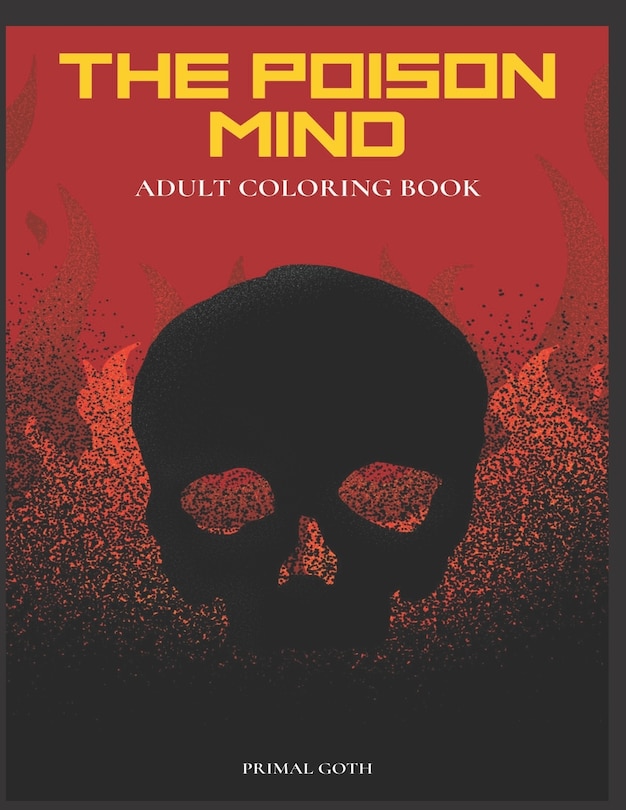 Couverture_The Poison Mind Adult Coloring Book