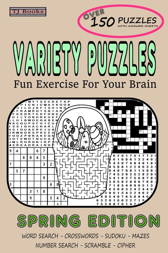 Couverture_Variety Puzzles Spring Edition