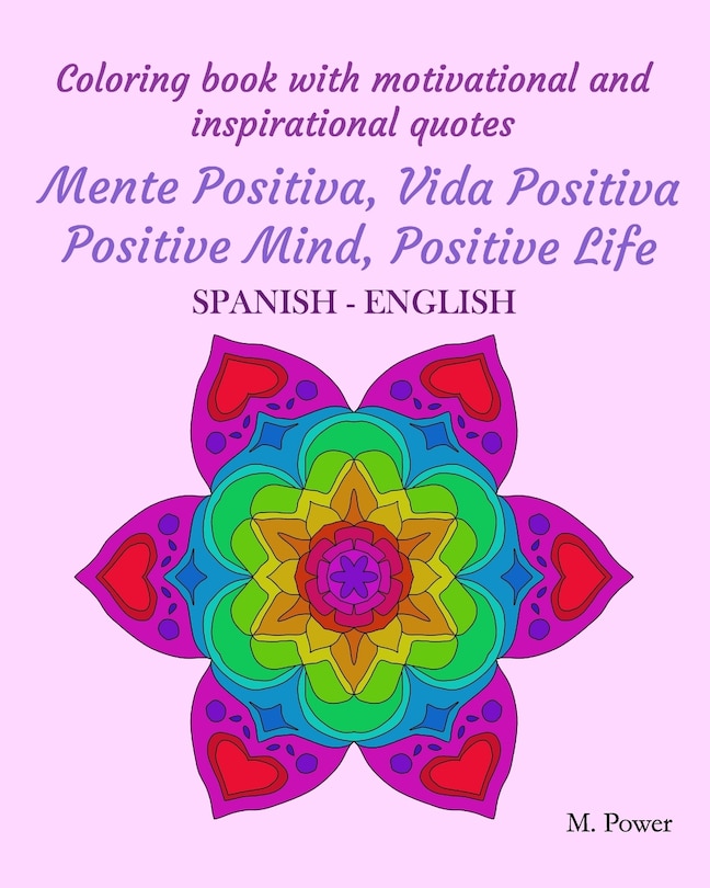 Front cover_Coloring book with motivational and inspirational quotes