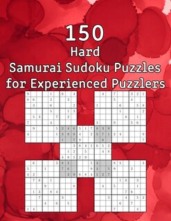 Front cover_150 Hard Samurai Sudoku Puzzles for Experienced Puzzlers