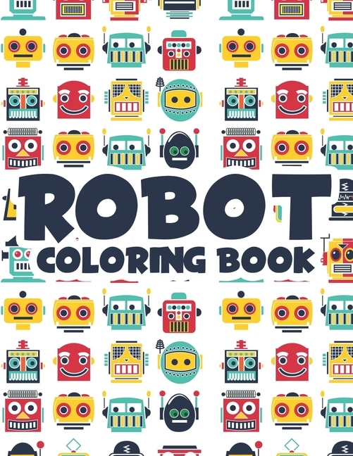 Couverture_Robot Coloring Book