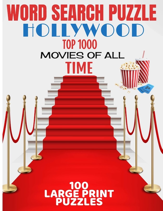 Couverture_Word Search Puzzle Hollywood Top 1000 Movies of All Time