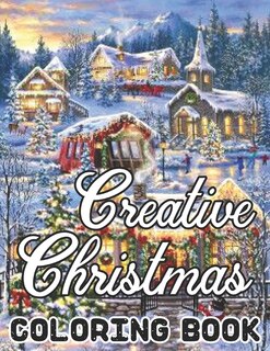 Front cover_Creative Christmas Coloring Book