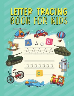 Front cover_Letter Tracing Book for Kids