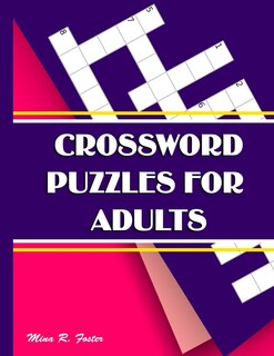 Front cover_Crossword Puzzles for Adults