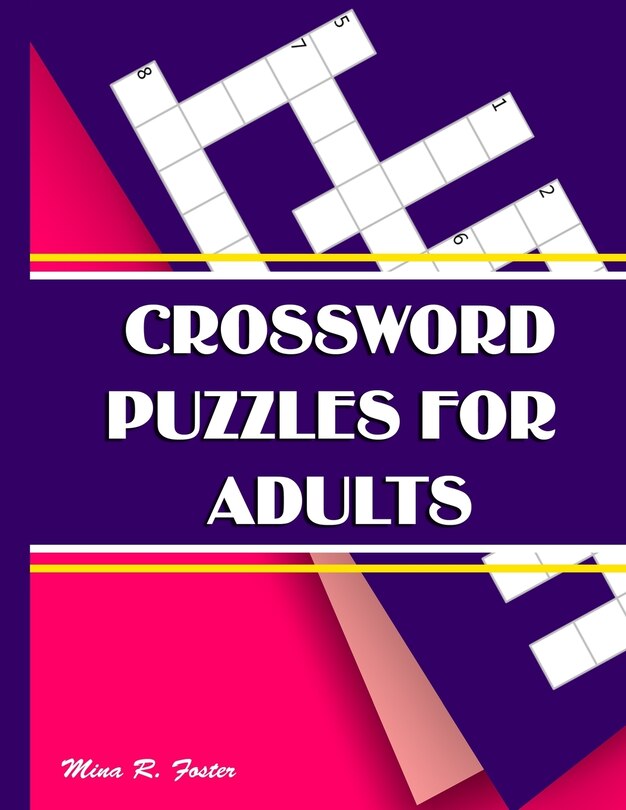 Front cover_Crossword Puzzles for Adults
