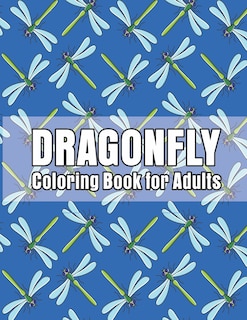 Front cover_Dragonfly Coloring Book for Adults