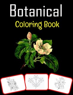 Couverture_Botanical Coloring book
