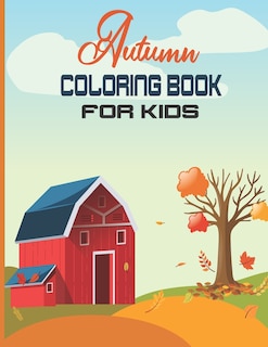 Front cover_Autumn Coloring Book For Kids