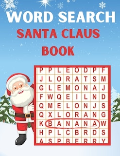 Front cover_Santa Claus Word Search Book