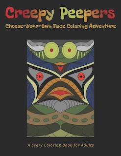 Front cover_A Scary Coloring Book for Adults